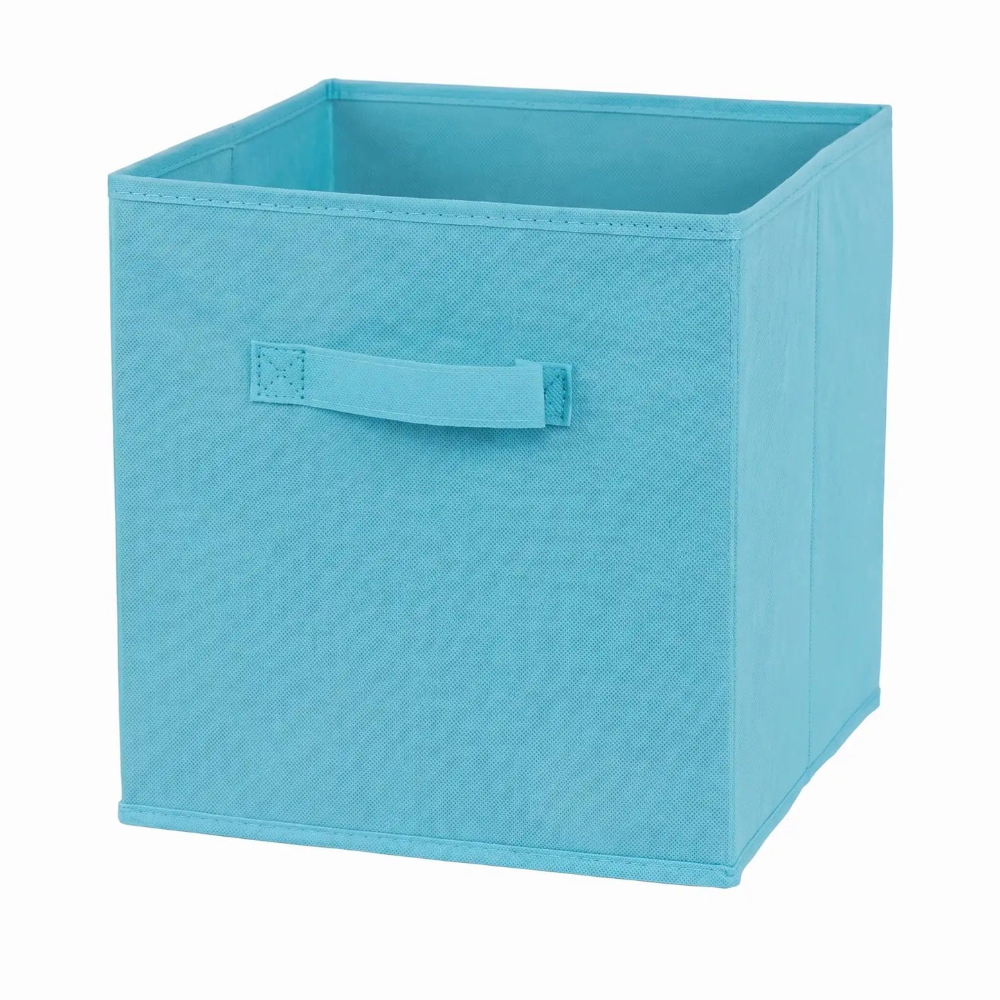 panier de rangements cube bleu