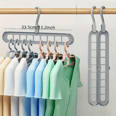 cintre horizontal avec vêtements et deux cintres verticaux et dimensions