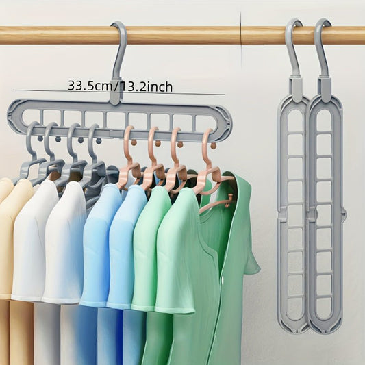 cintre horizontal avec vêtements et deux cintres verticaux et dimensions