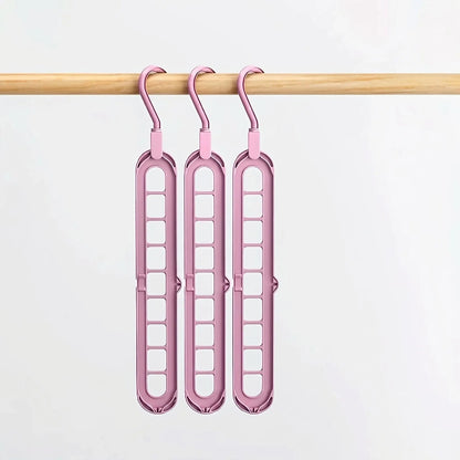 cintre premium rose en lot de trois