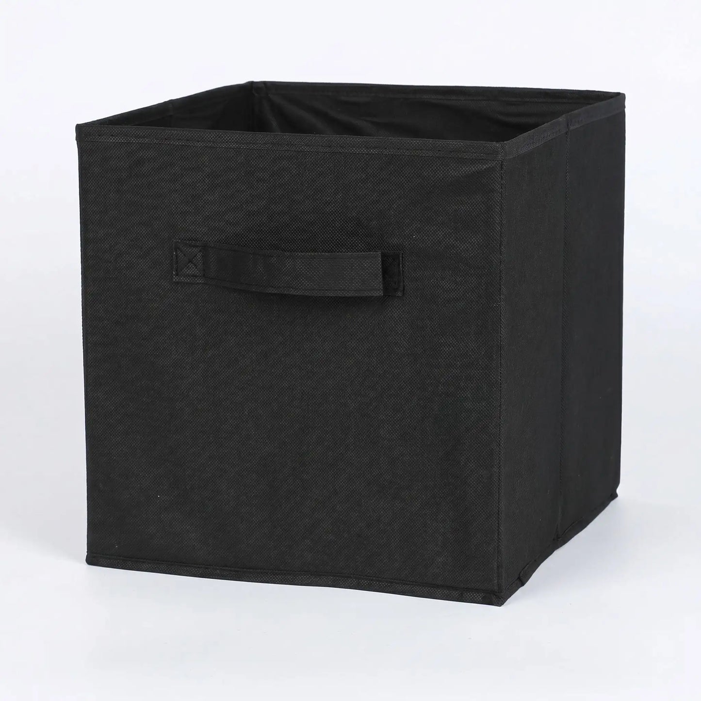 panier de rangements cube noir