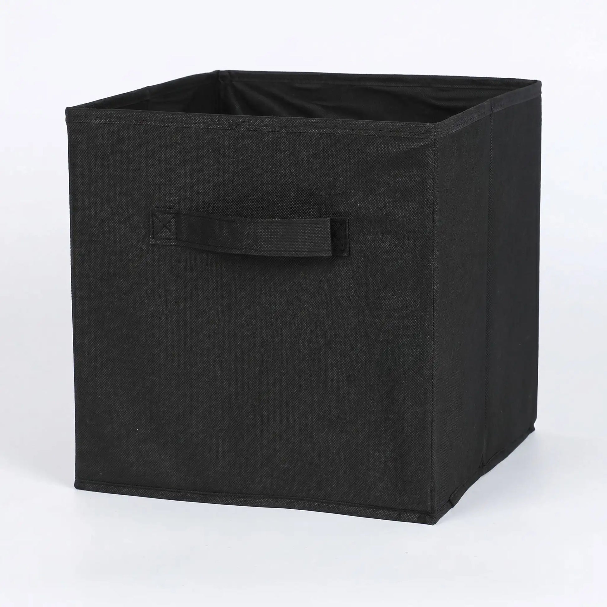 panier de rangements cube noir