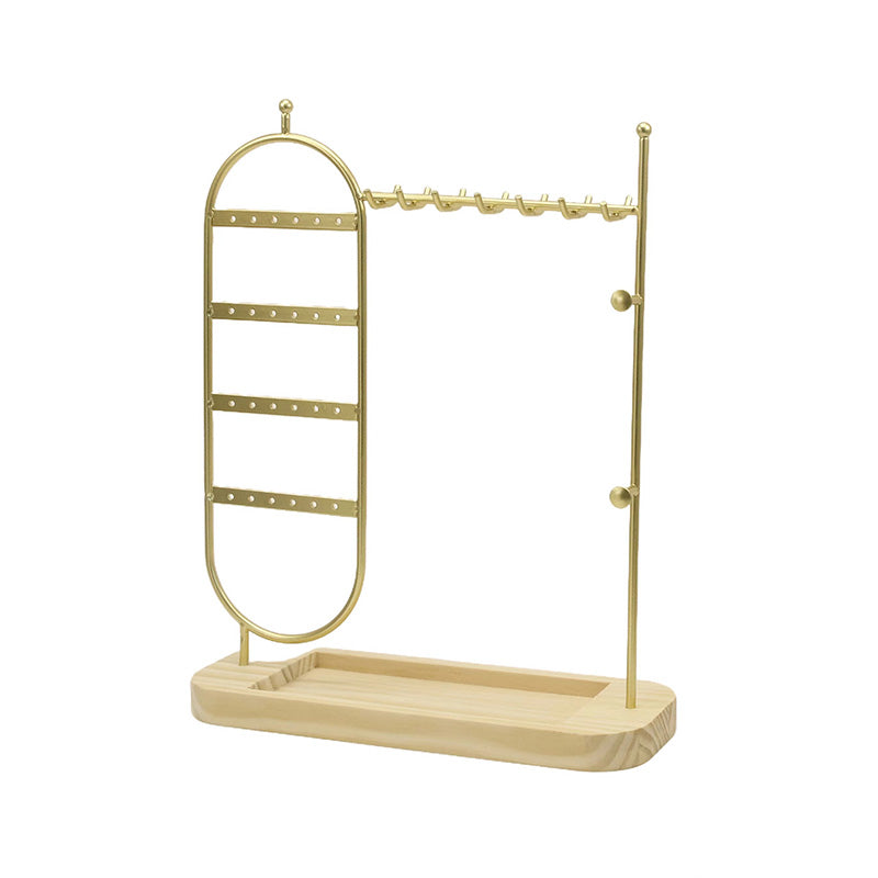 porte bijoux doré