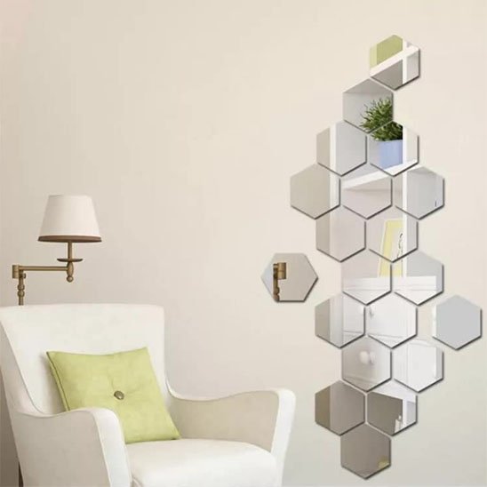 Miroir autocollant | EasyDecor - Maison bien rangée