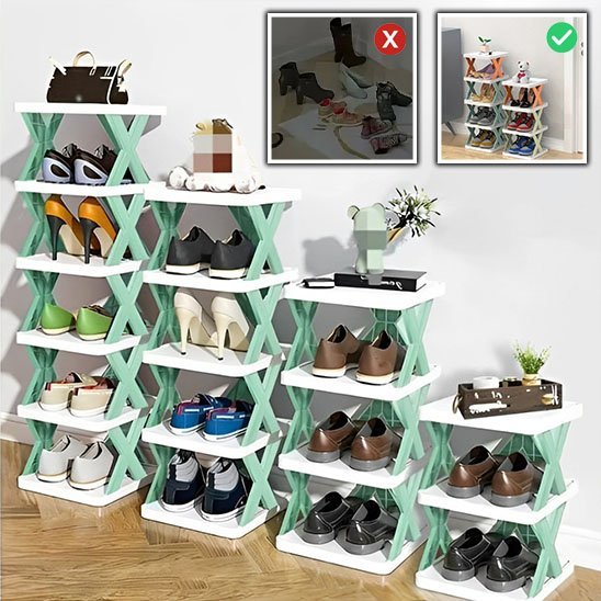 Étagère à chaussures | Modulable - Maison bien rangée